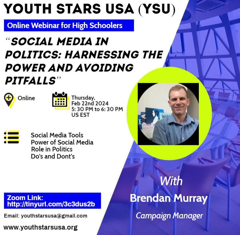 YouthStarsUSA webinar 2